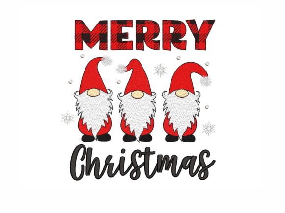 Adorable Merry Christmas Gnomes for Your Holiday Projects