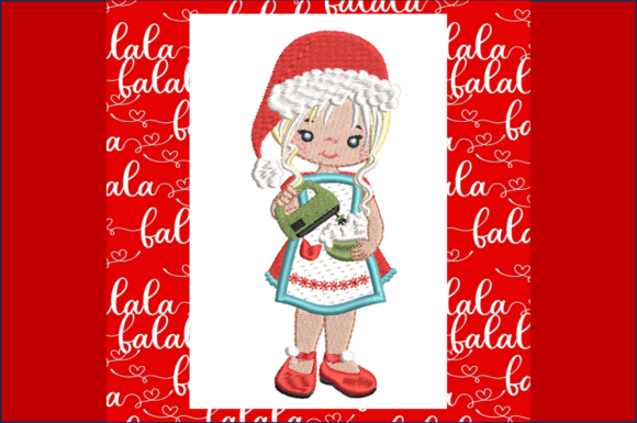 Charming Baking Christmas-a for Festive Embroidery