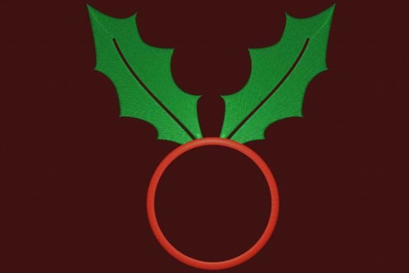 Charming Mistletoe Monogram for Personalized Gifts