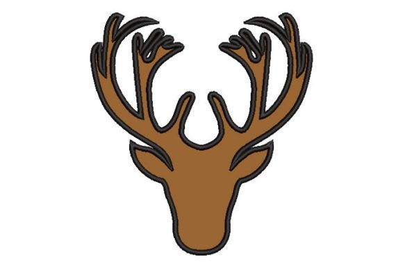 Charming Reindeer Embroidery for Boutique Sweatshirts
