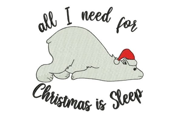 Christmas Bored Bear: A Festive Embroidery Delight