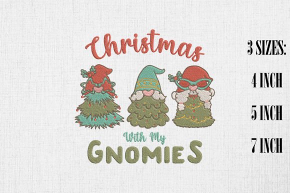 Christmas with My Gnomies: A Festive Embroidery Review