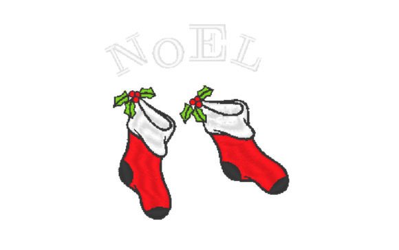 Noel: A Charming Christmas Embroidery Design