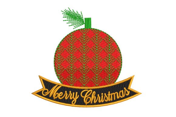 Review: Merry Christmas Xmas Bomb Embroidery