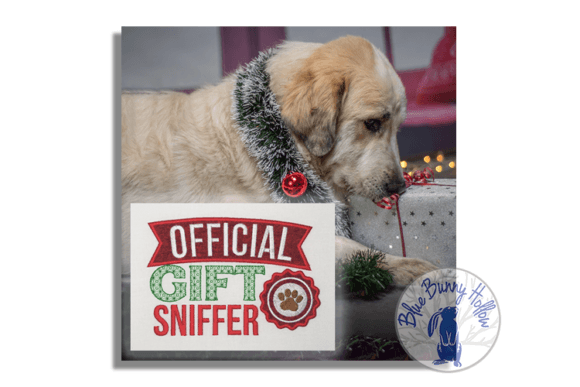 Review: Official Gift Sniffer Embroidery Design