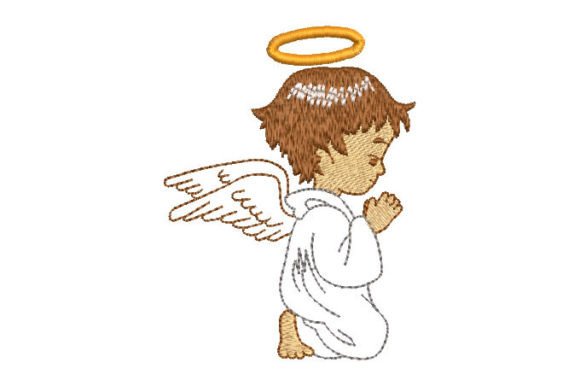 Reviewing Baby Angel Praying for Embroidery Projects