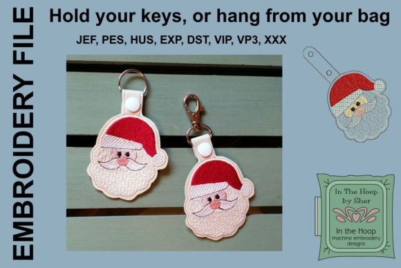 Reviewing Santa Key Fob for Boutique Sweatshirts