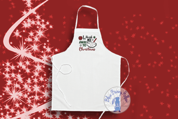Whisk Me Away to Christmas: A Charming Embroidery Design